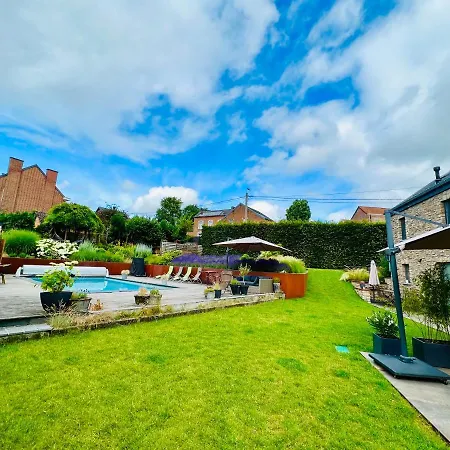 Juste A Cote, Maison De Caractere Avec Piscine Wanze Exterior photo